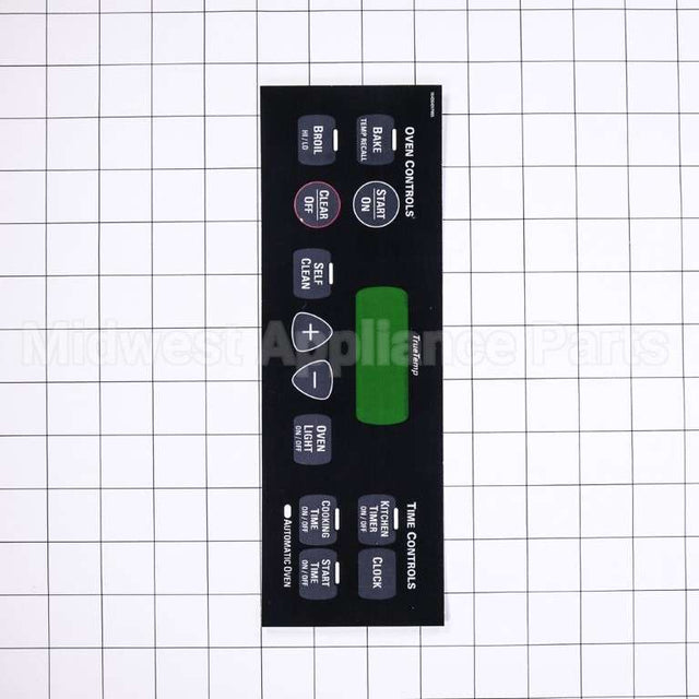 WB27T10675 GE Faceplate Graphics