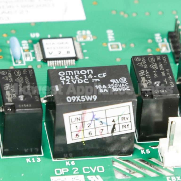 WB27T10821 GE Board Asm Relay