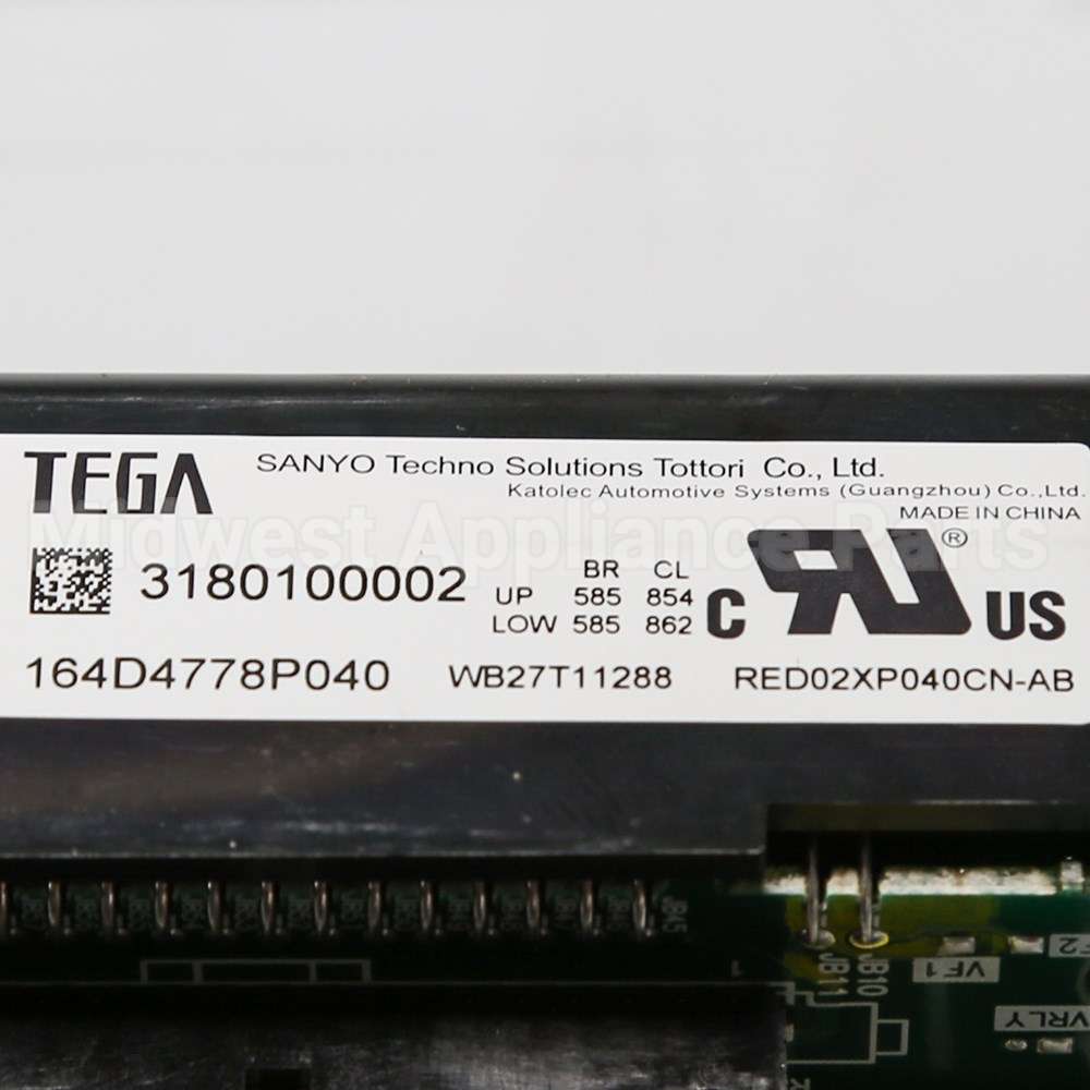 WB27T11288 GE Control Ovn Ddhe 30 Mgm