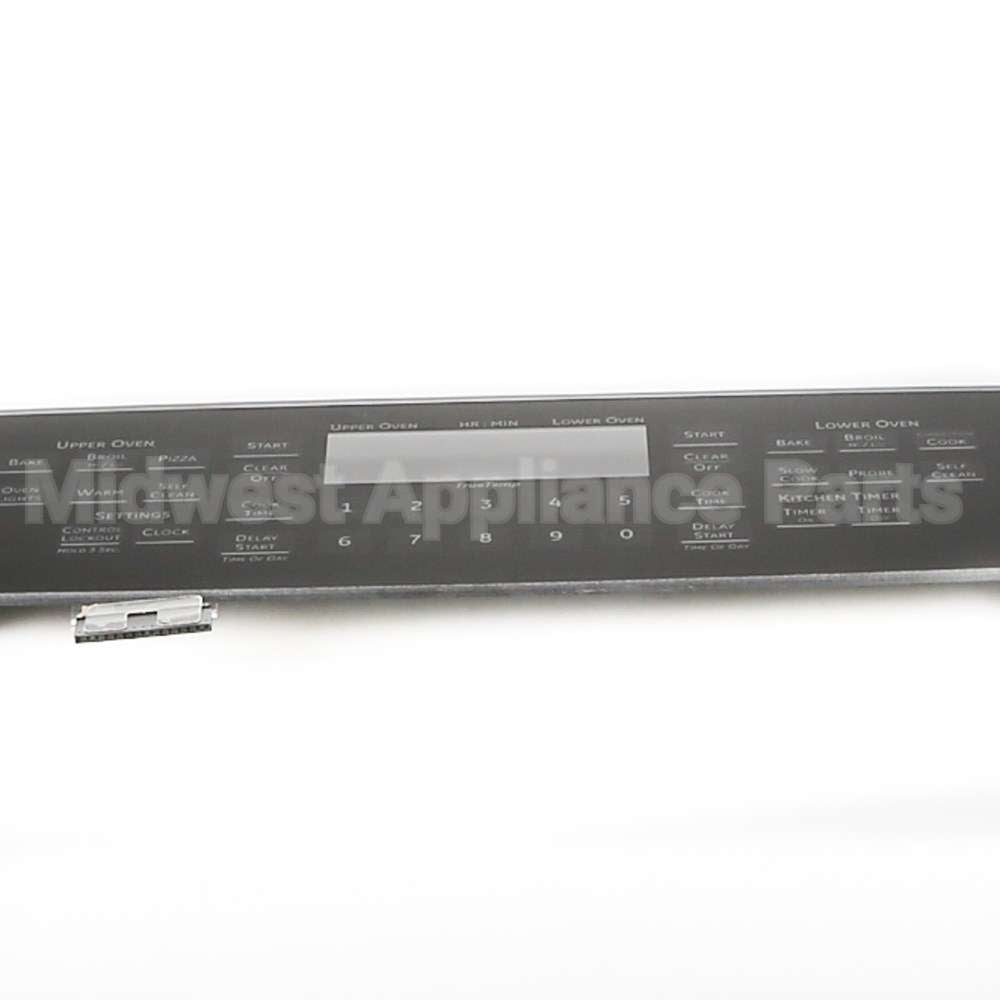 WB27T11380 GE Range Glass Control Panel