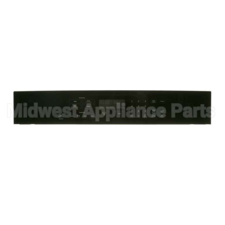 WB27T11474 GE Control Panel Glass Asm