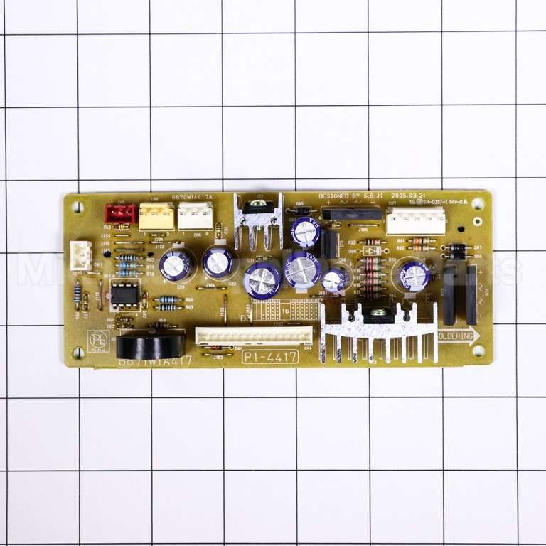 WB27X10861 GE Microwave Control Board