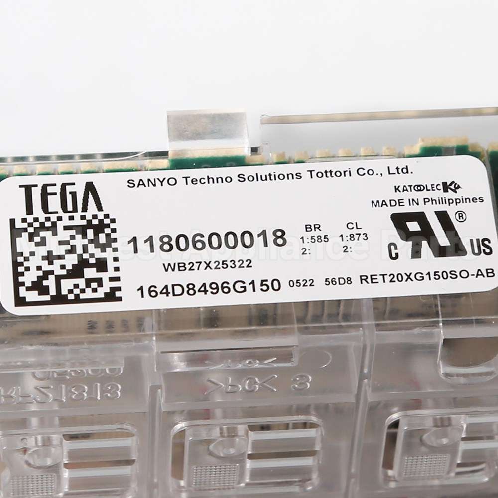 WB27X25322 GE Control Board T012 Ele