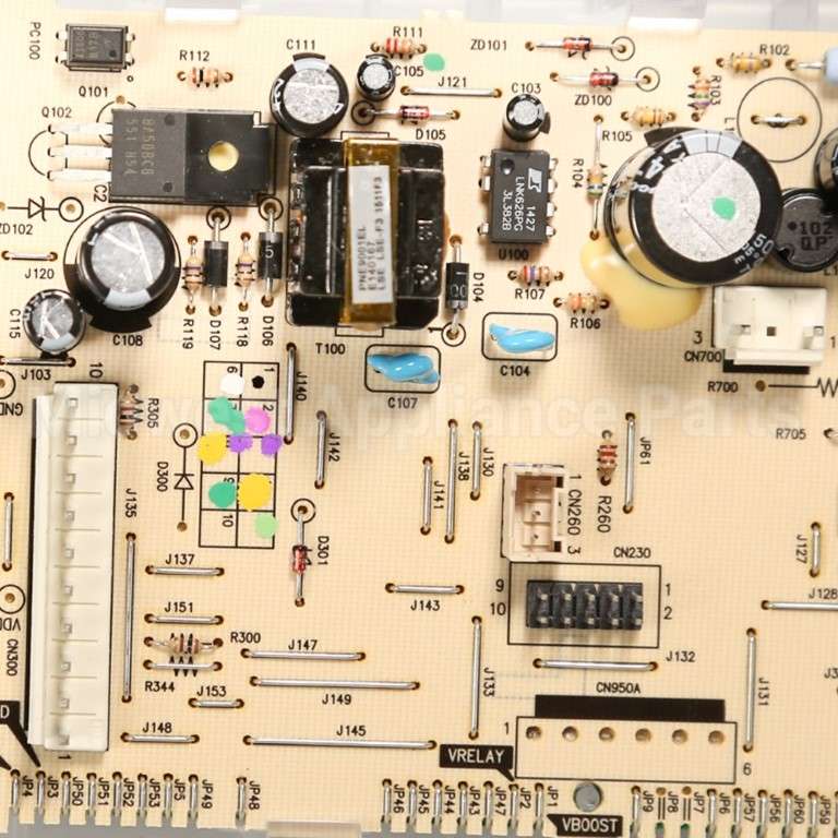 WB27X25327 GE Control Board T012 Ele
