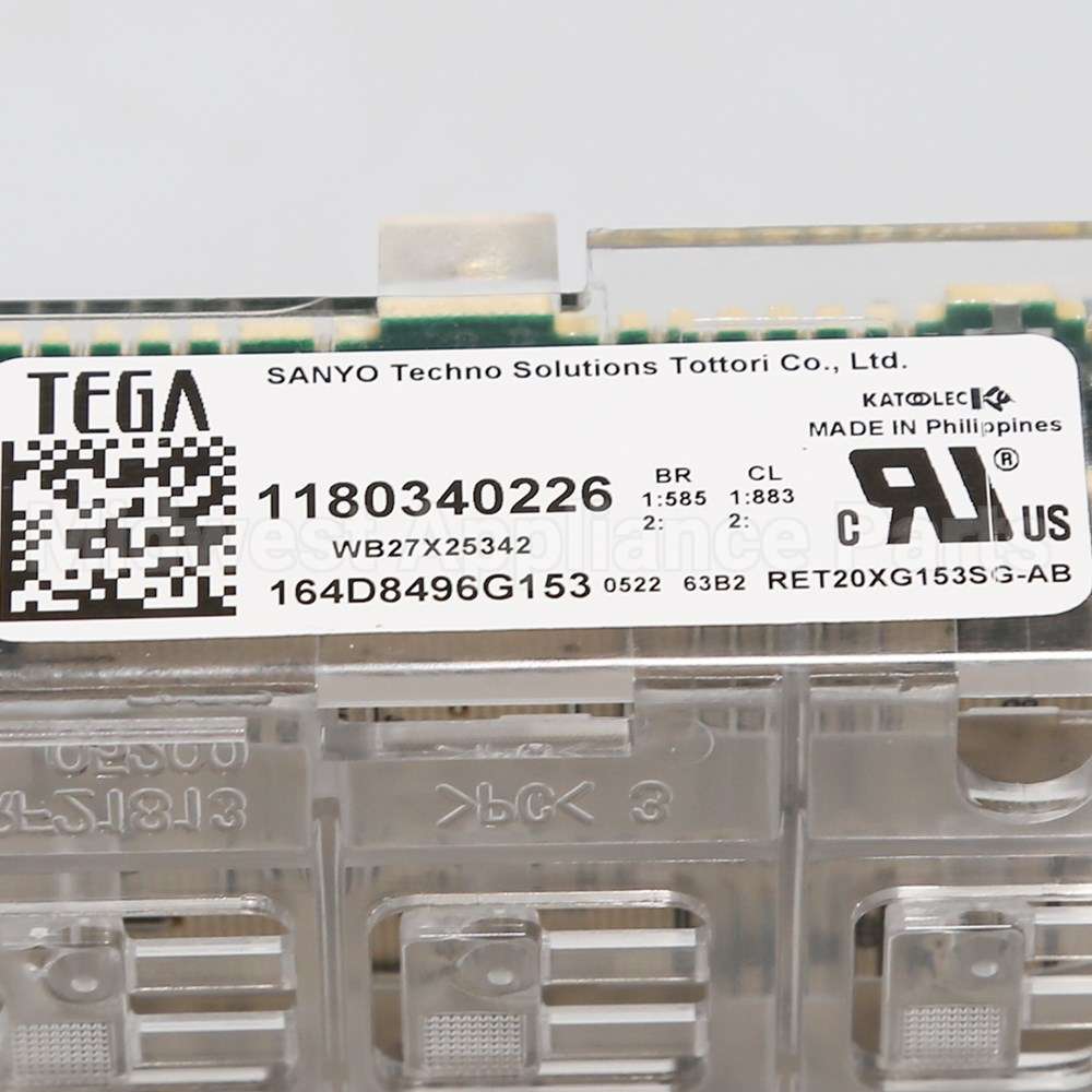 WB27X25342 GE Control Board T012 Ele