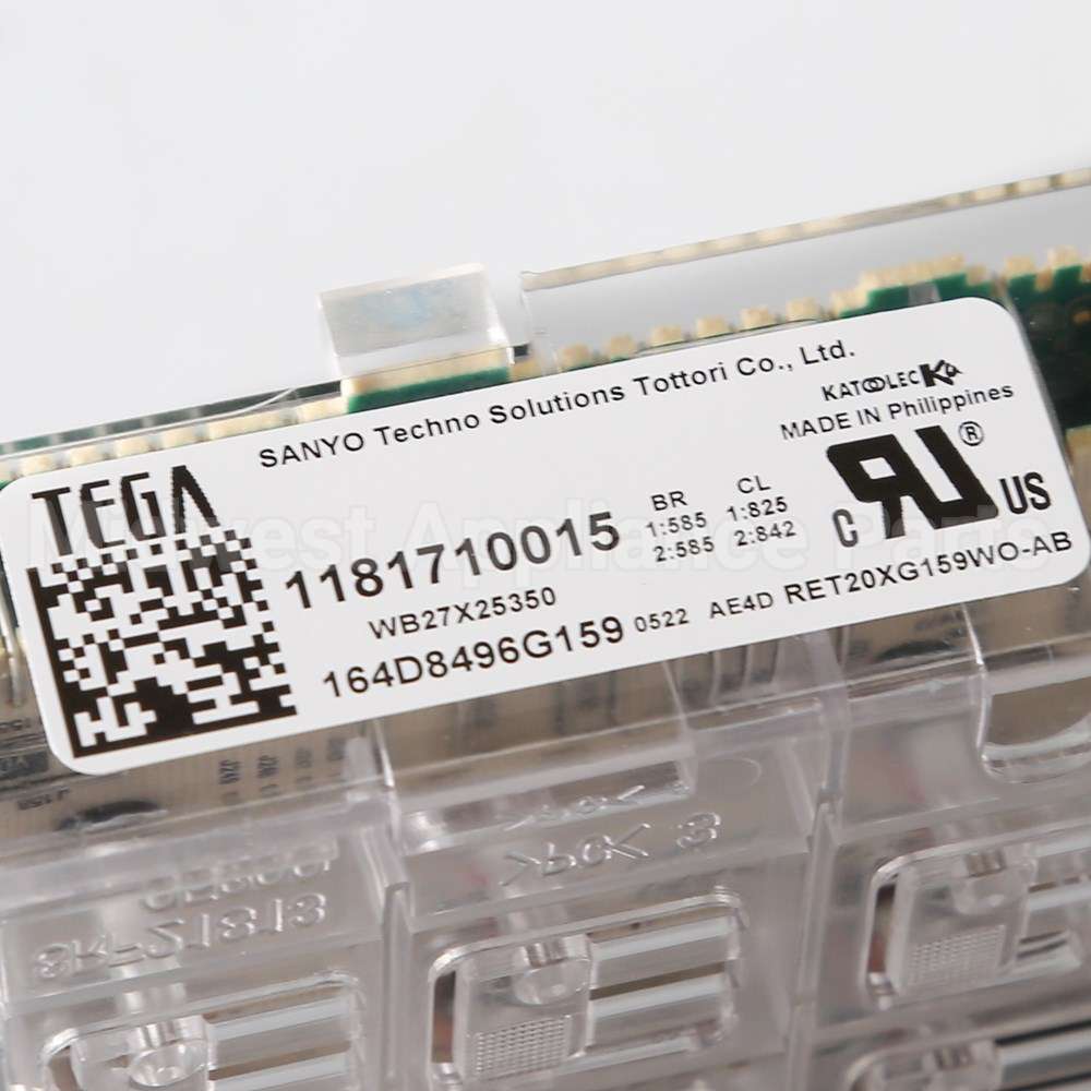 WB27X25350 GE Control Board T012 Ele
