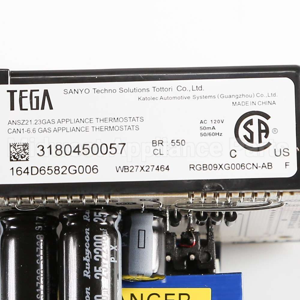 WB27X27464 GE Erc3B2K5 Oven Control