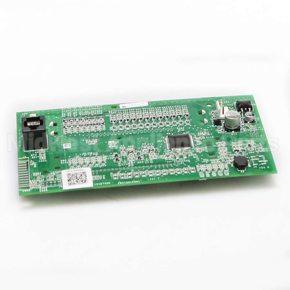 WB27X29602 GE Control Board And Overlay Asm White Led