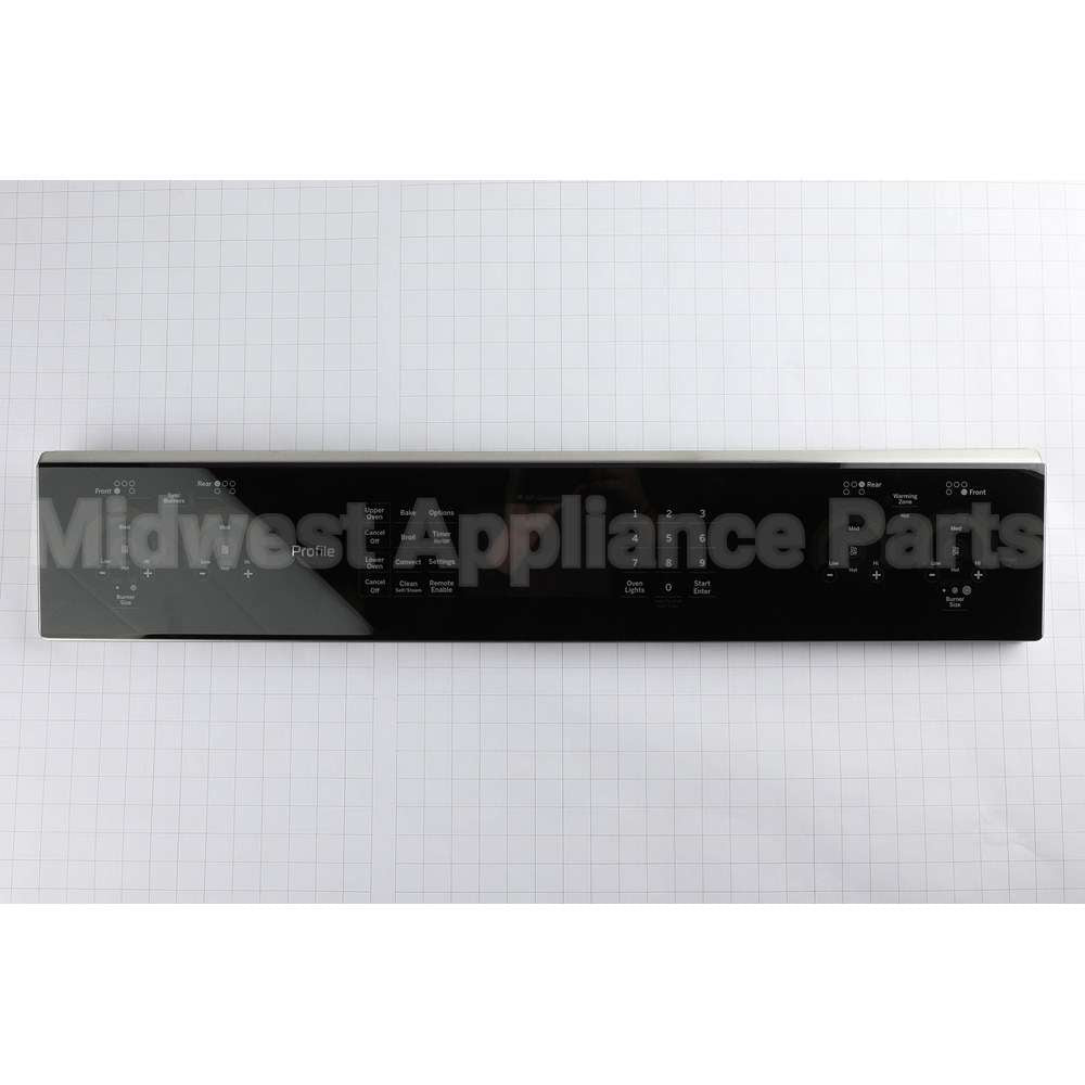 WB27X40488 GE Stainless Control Panel Overlay W/ Wifi Board