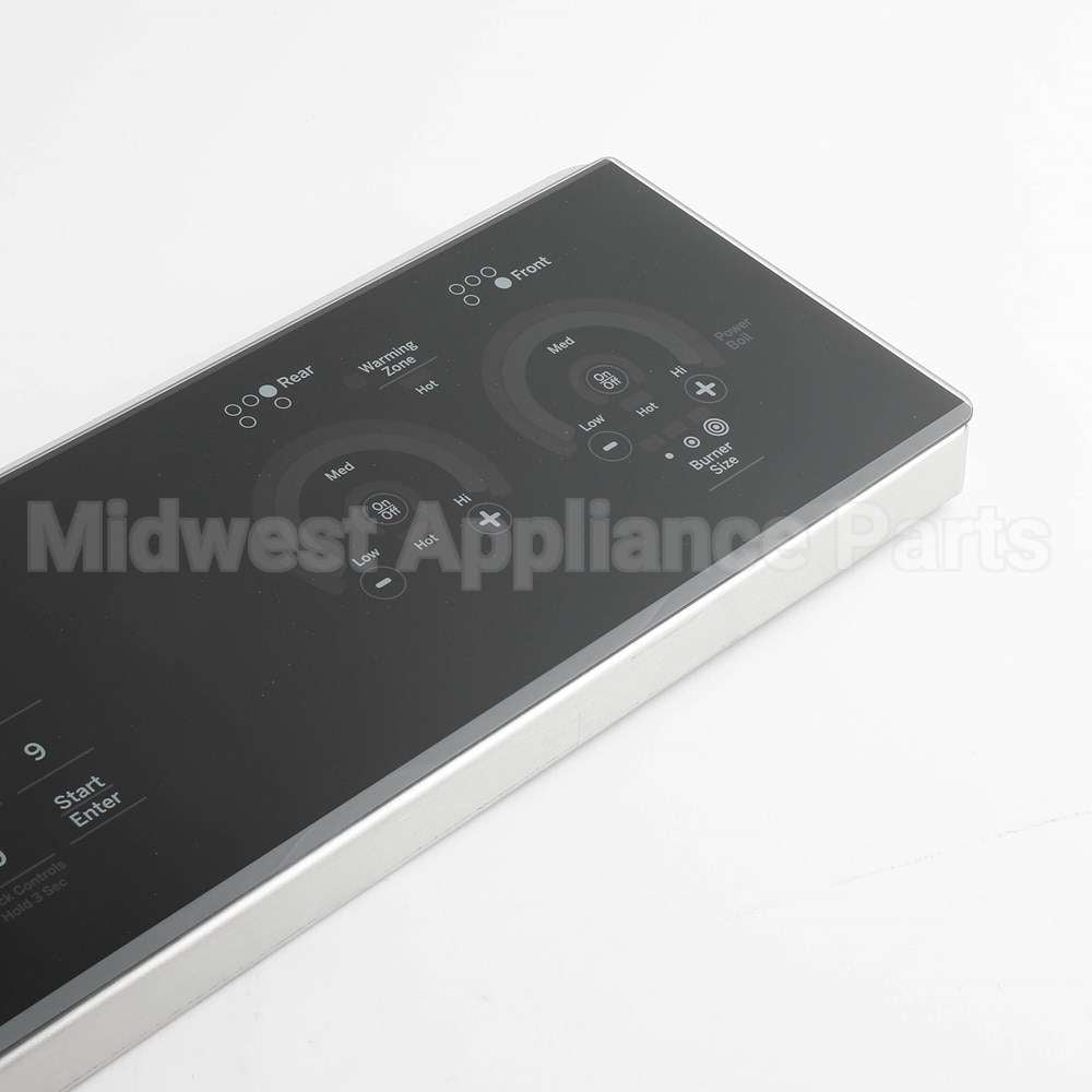 WB27X40488 GE Stainless Control Panel Overlay W/ Wifi Board