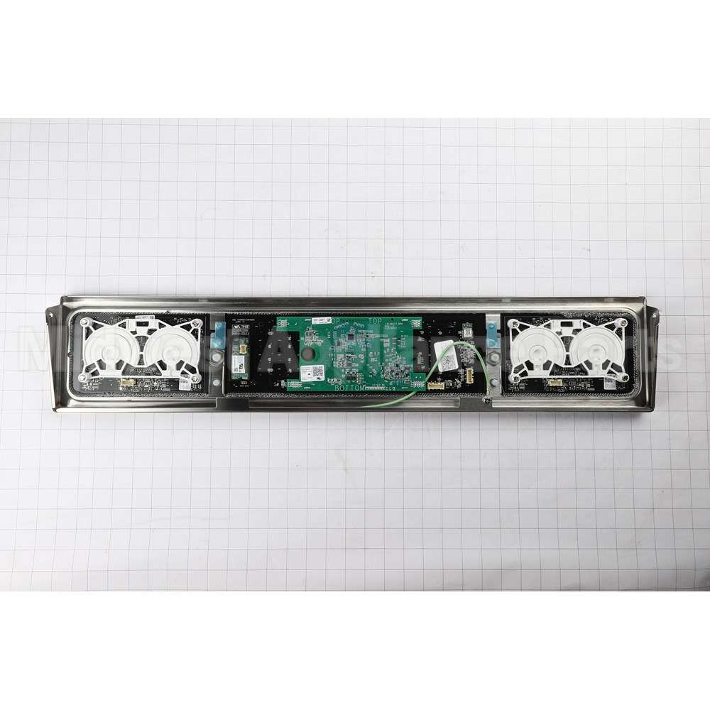 WB27X43576 GE Stainless Control Panel Overlay W/ Wifi