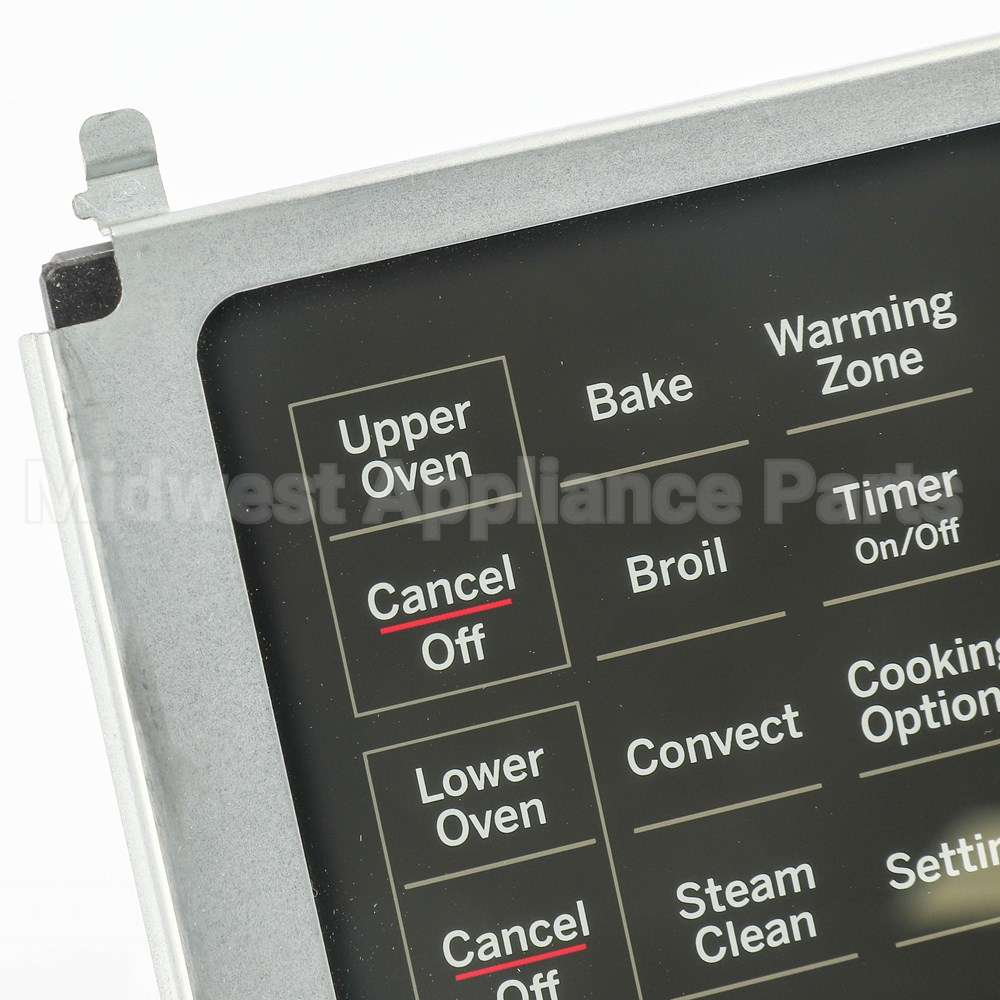 WB27X45326 GE Control Panel Stainless