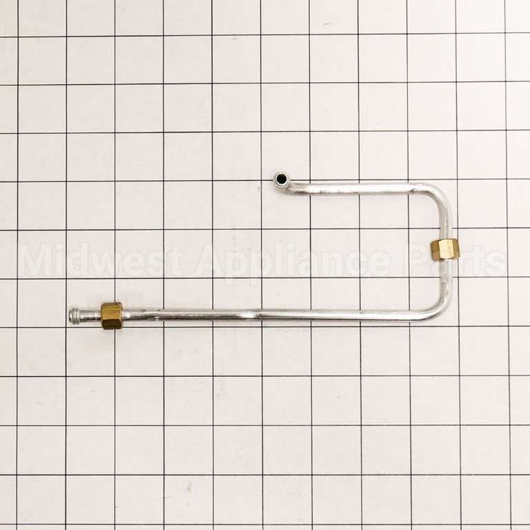 WB28K10024 GE Gas Range Burner Supply Tube - Right Fro