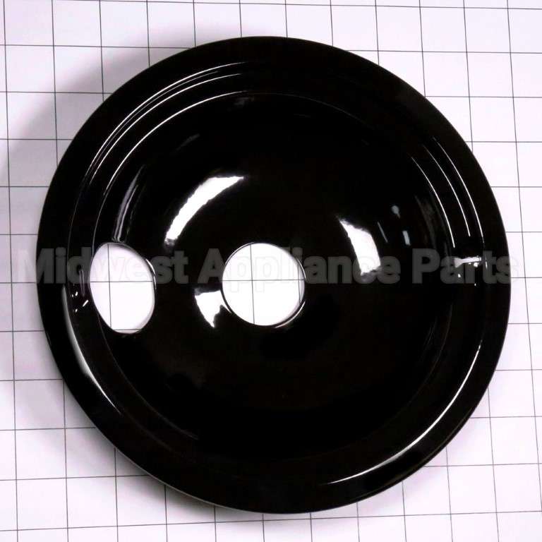 WB31M19 GE Elec Range Black 8 Inch Prcln. Drip Bowl