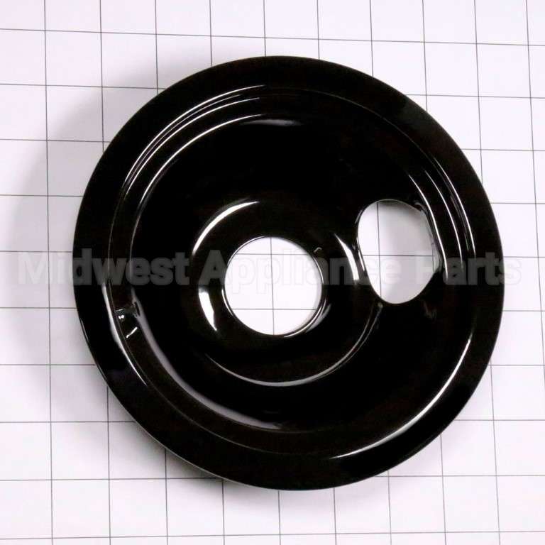 WB31T10014 GE Range Burner Bowl - Black Porcelain - 6