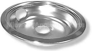WB31X5011 GE 8 Inch Chrome Burner Bowl - Elec