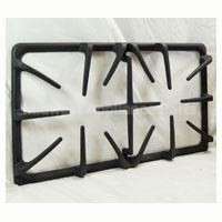 WB32X10066 GE Grate Burner Matte Bk