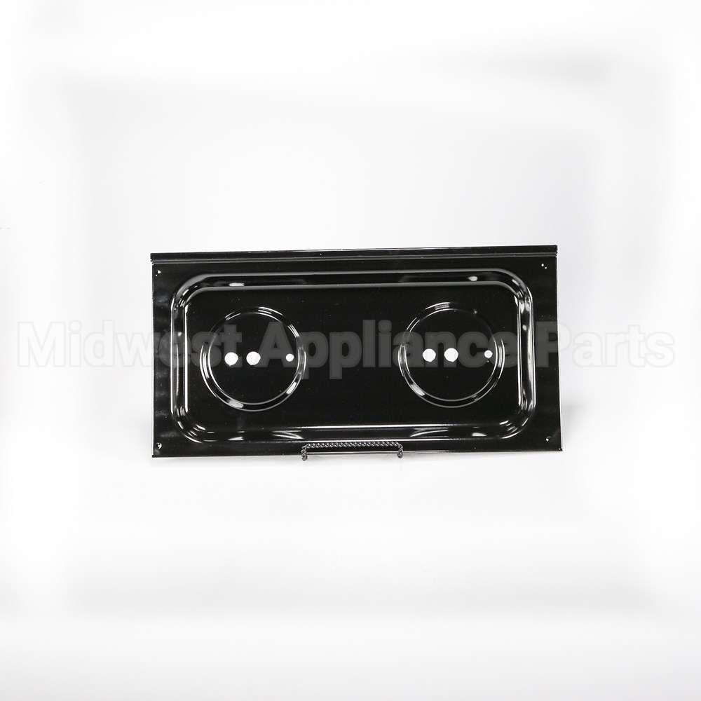 WB32X10072 GE Double Burner Pan-Left- Flange Gas