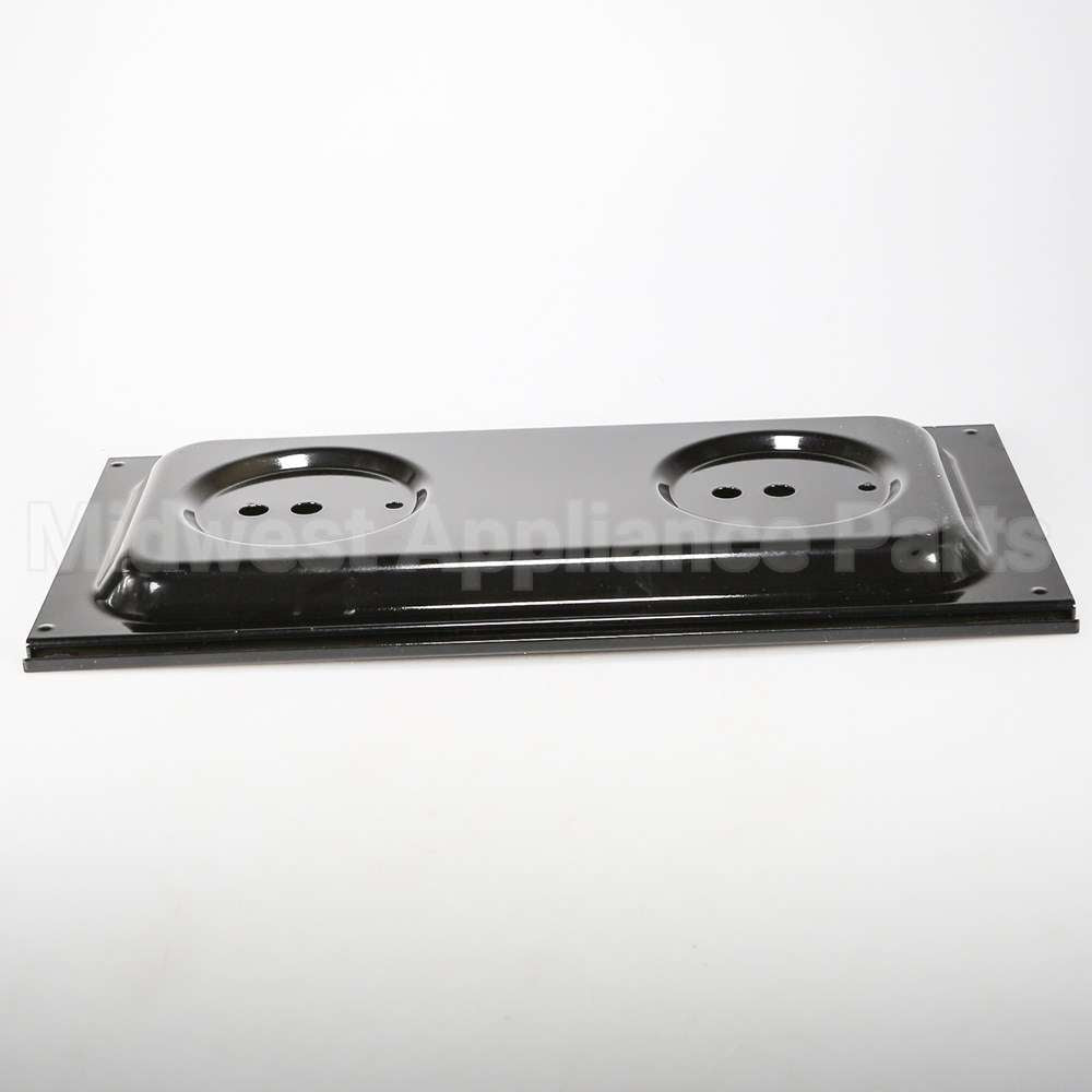 WB32X10072 GE Double Burner Pan-Left- Flange Gas
