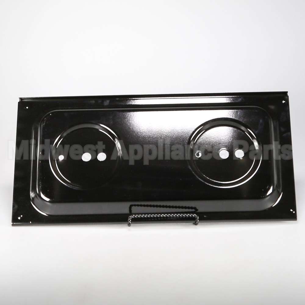 WB32X10072 GE Double Burner Pan-Left- Flange Gas