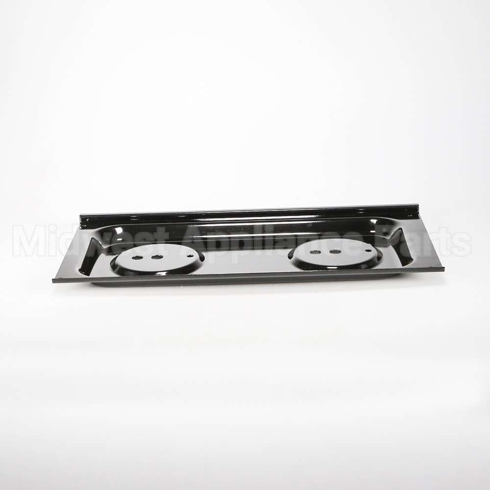 WB32X10072 GE Double Burner Pan-Left- Flange Gas