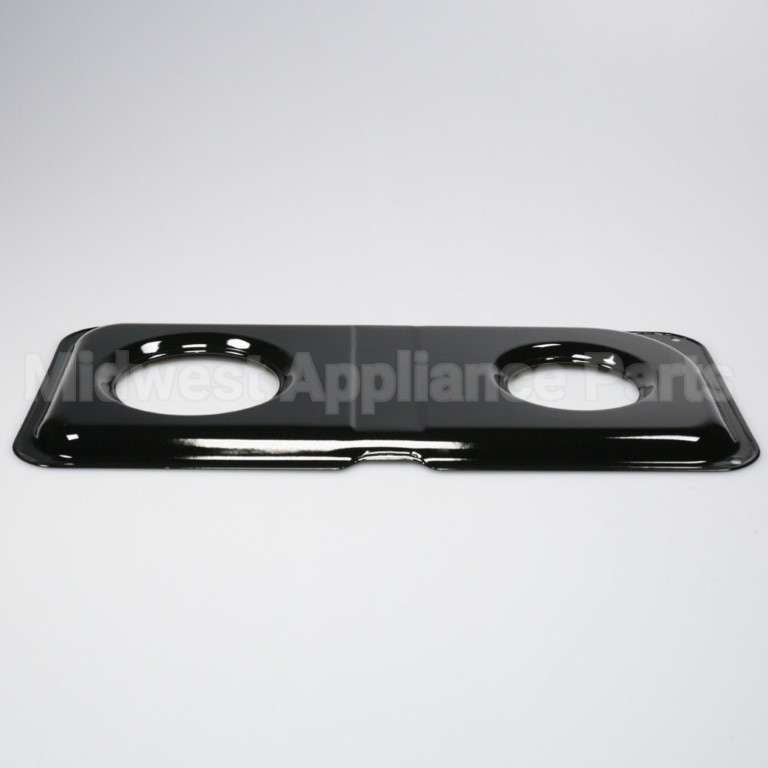 WB34K10009 GE Range Double Drip Pan-Right - Blk Porc