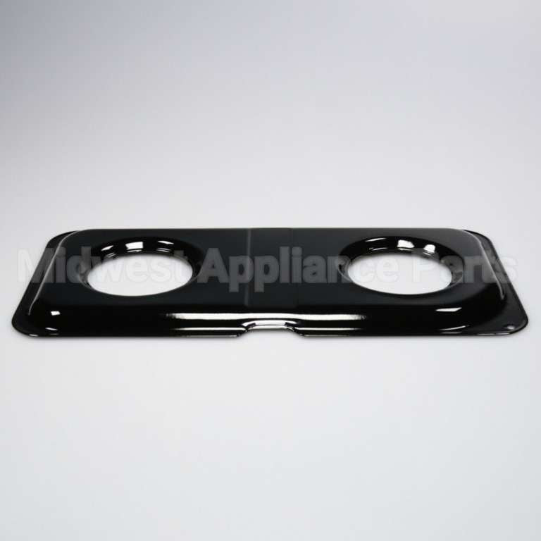 WB34K10010 GE Burner Pan, Left (Bk)