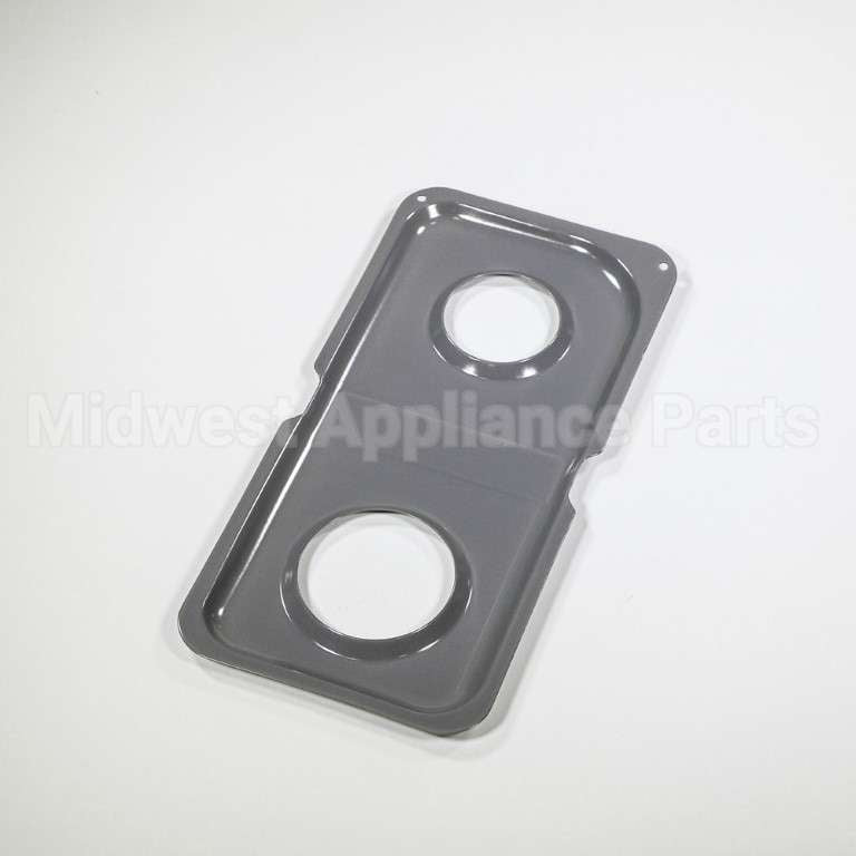 WB34K10013 GE Range Double Drip Pan - Right Side; Gray