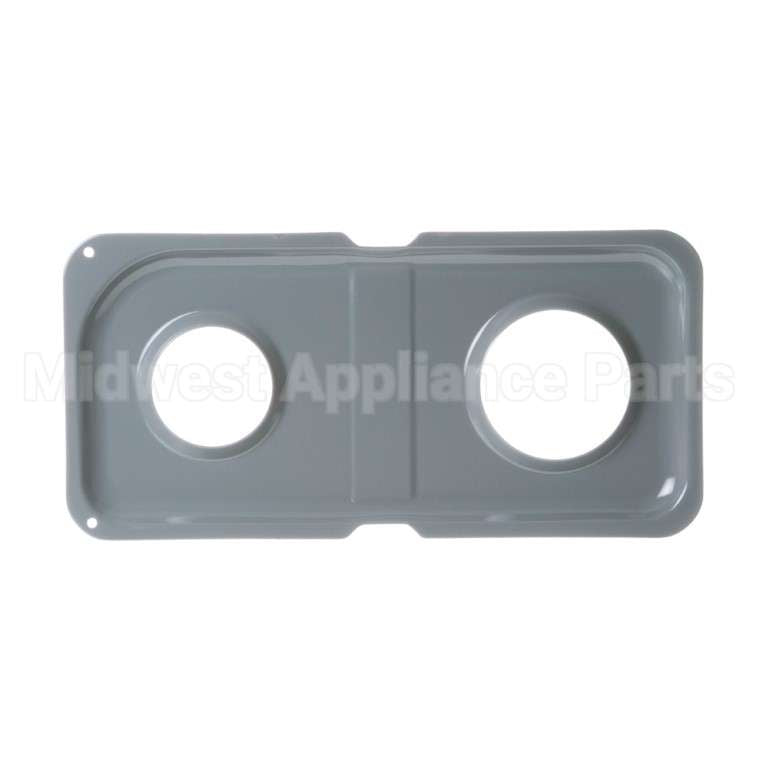 WB34K10013 GE Range Double Drip Pan - Right Side; Gray