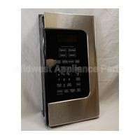 WB56X10826 GE Microwave Control Panel-Stainless & Blk