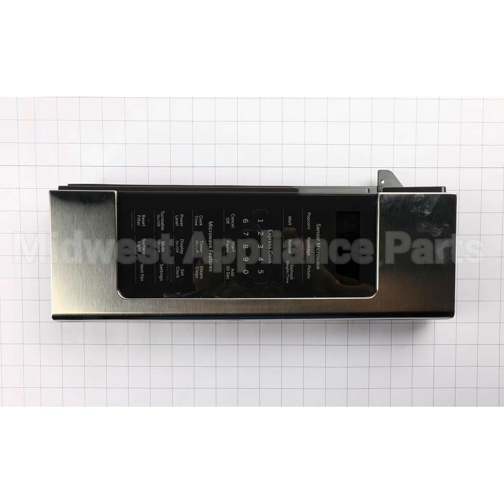 WB56X30166 GE Stainless Steel Control Panel White Led