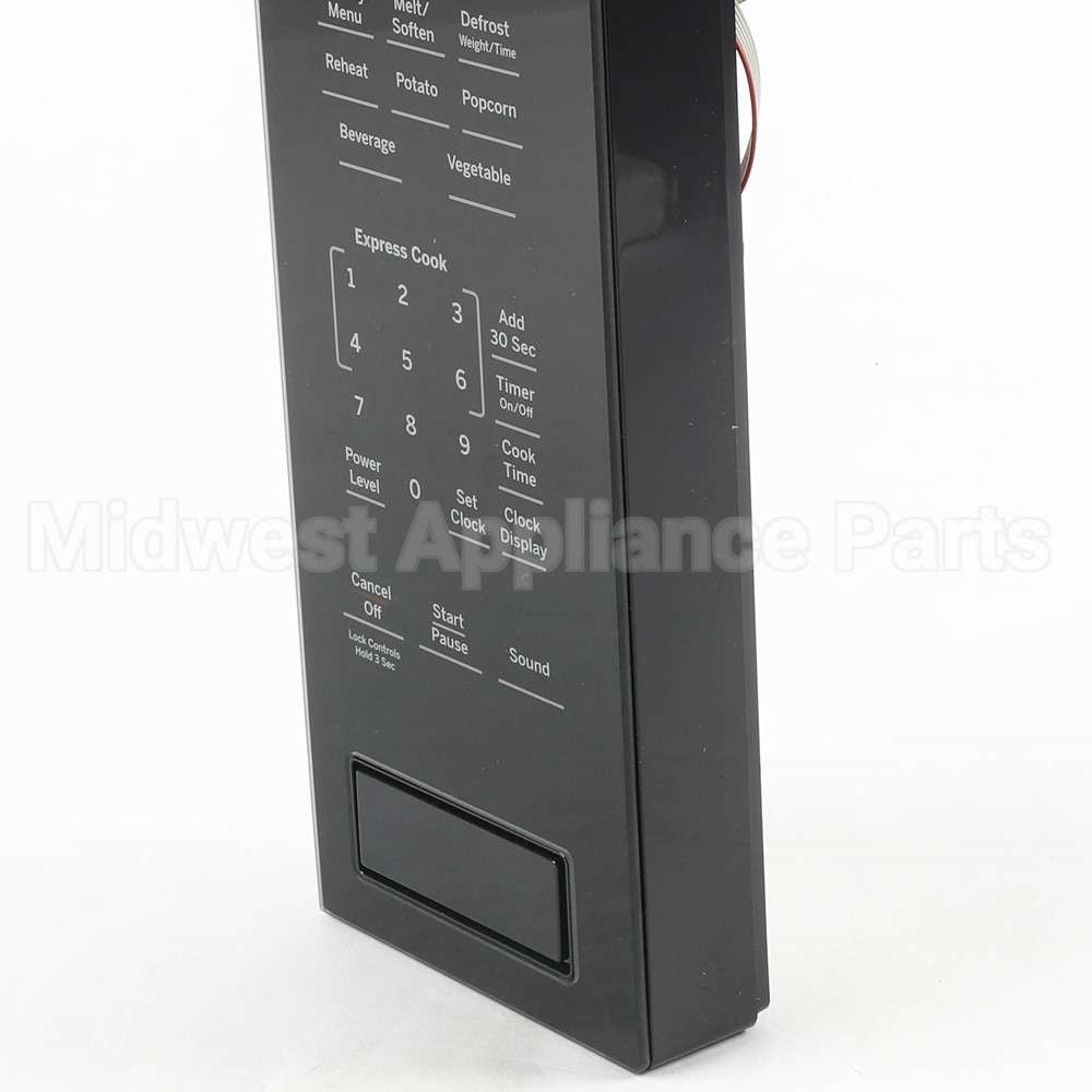 WB56X34986 GE Black Control Panel Asm