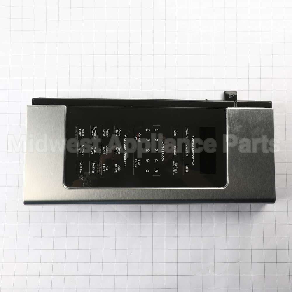 WB56X35668 GE Stainless Steel Control Panel