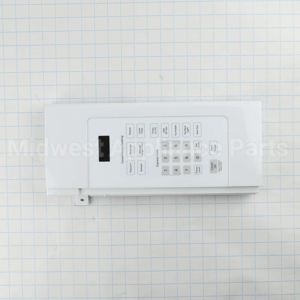 WB56X38146 GE White Control Panel