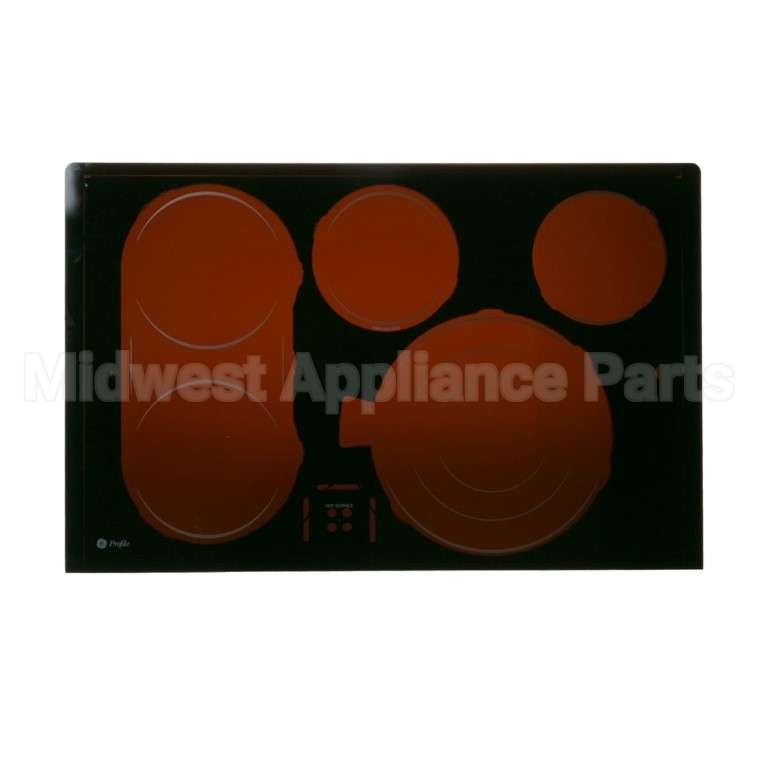 WB62T10542 GE Maintop Glass Asm (Bk)