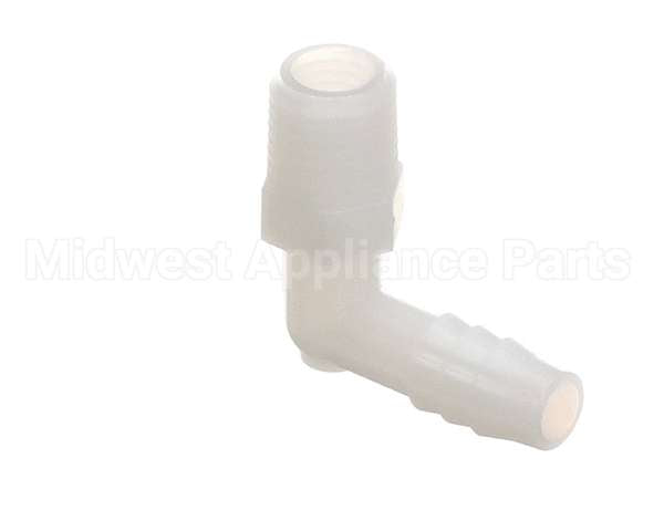 WC-2510 Wilbur Curtis Elbow, 3/8 Barb X 1/4 Mpt Plas