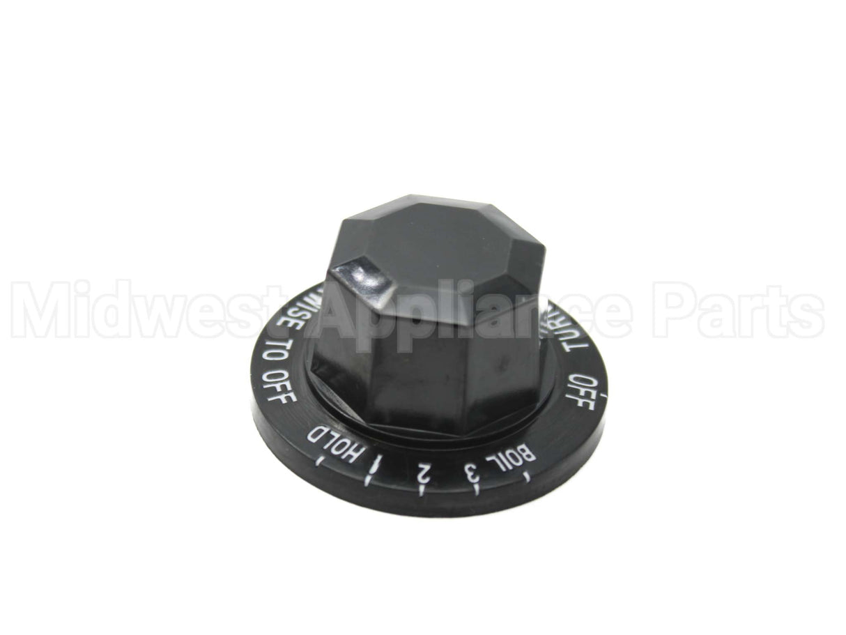WC-3217 Compatible Curtis Knob, Thermostat, Black, Ru Units