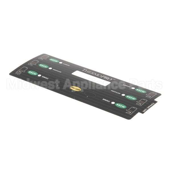 WC-39442 Compatible Curtis Label/Overlay, Ucm, Tp2T, Twin 3