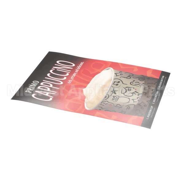 WC-39455 Compatible Curtis Film, Door Display Cafe Pc12