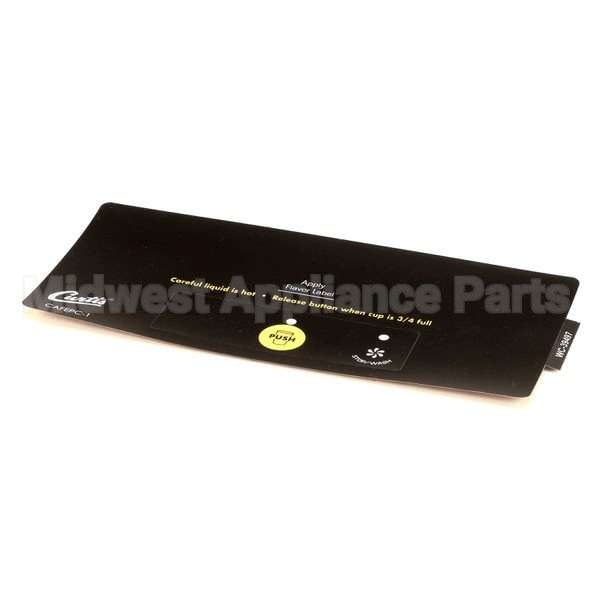 WC-39497 Compatible Curtis Label, Assembly Control Panel Smar