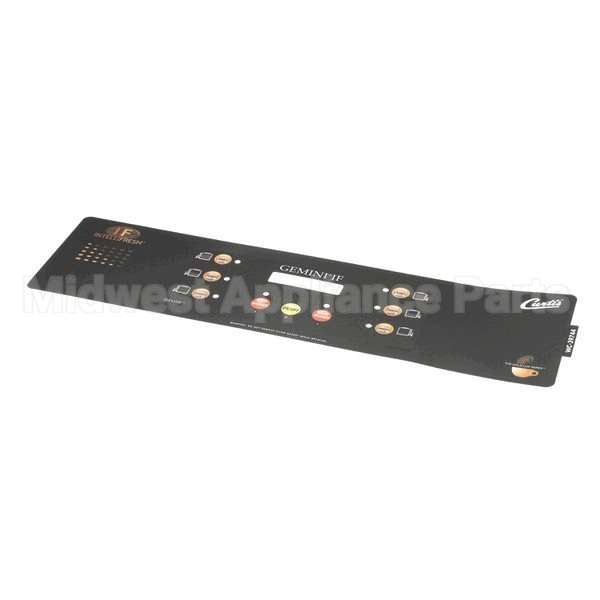 WC-39744 Compatible Curtis Label, Ucm Overlay Dual Twin 3