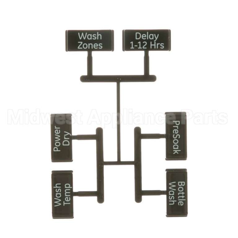 WD09X20233 GE Button And Graphics Asm