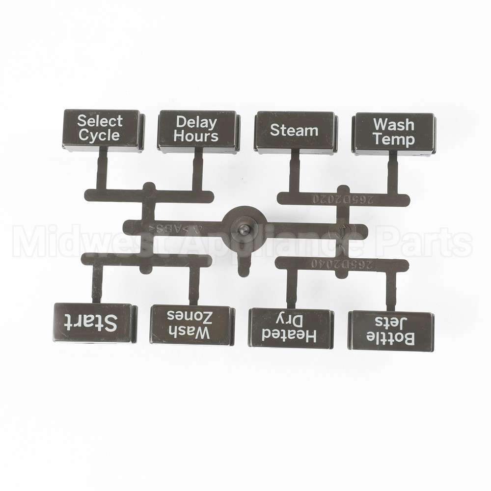 WD09X22799 GE Dishwasher Button & Graphics