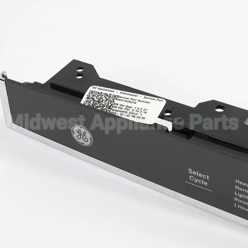 WD21X25379 GE Configured Top Ui Control With Cover