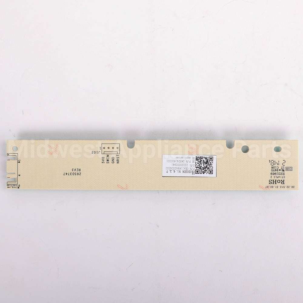 WD21X27140 GE Configured Service Ui Control Board