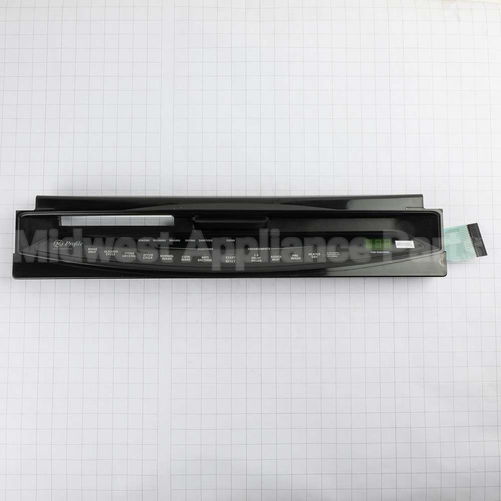 WD34X10976 GE Escutcheon Bowed Ss Asm