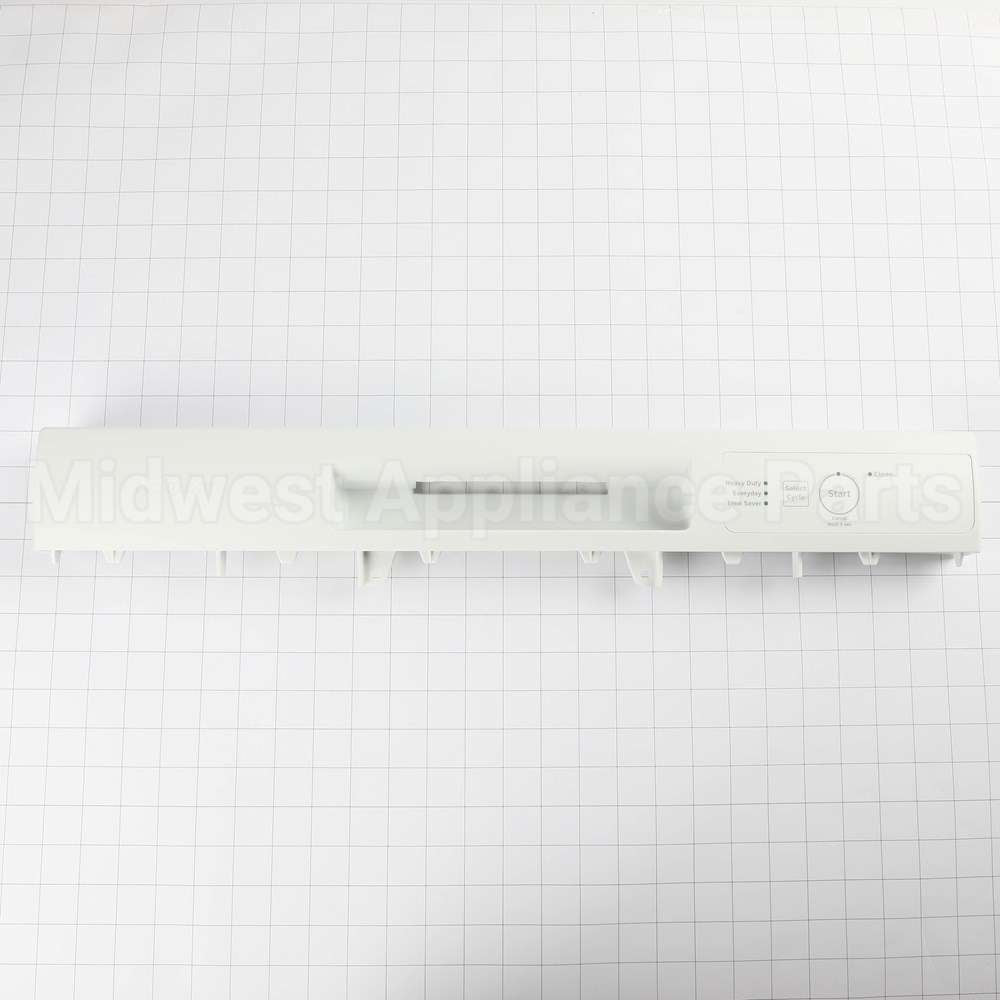 WD34X28030 GE White Control Panel Assembly
