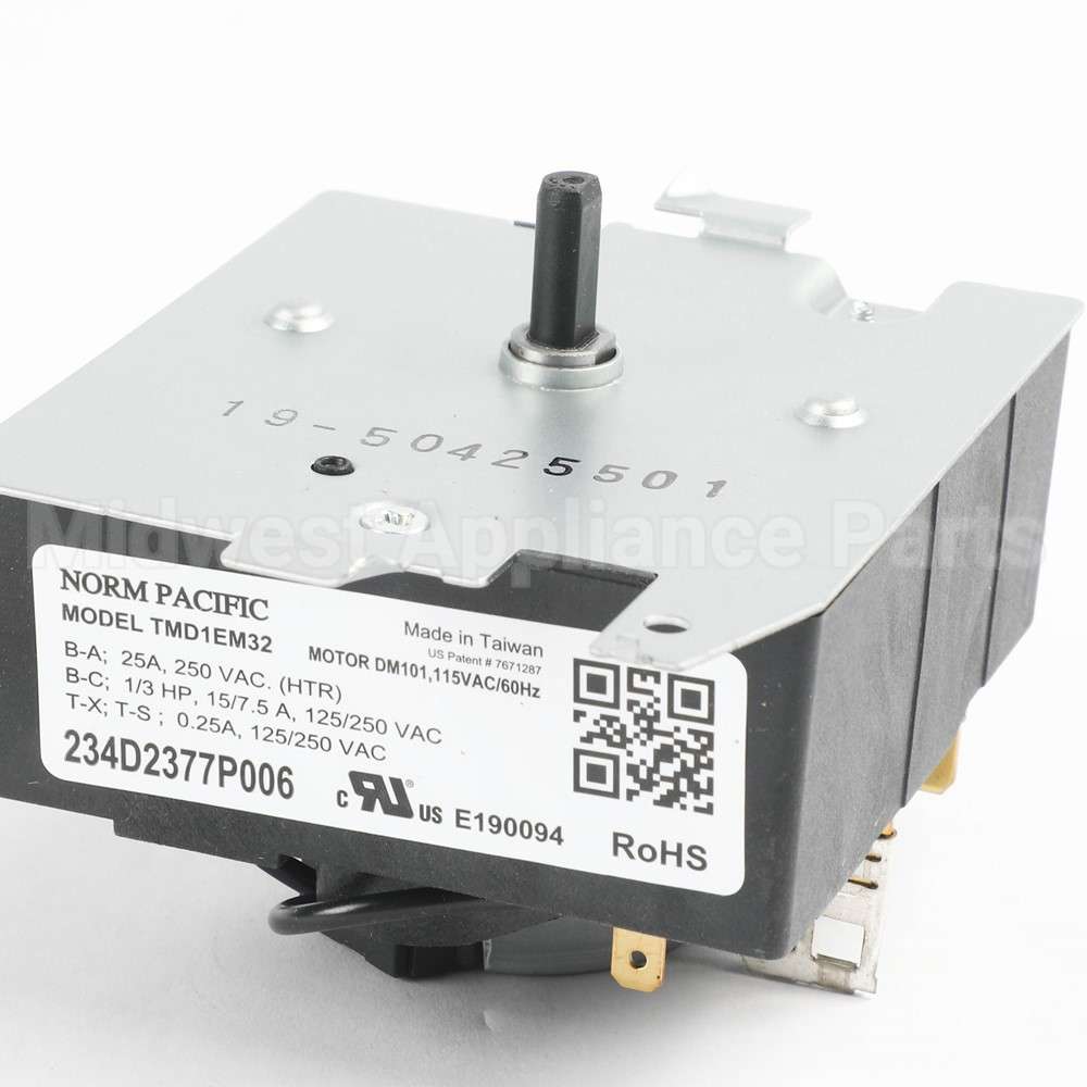 WE04X36457 GE Timer