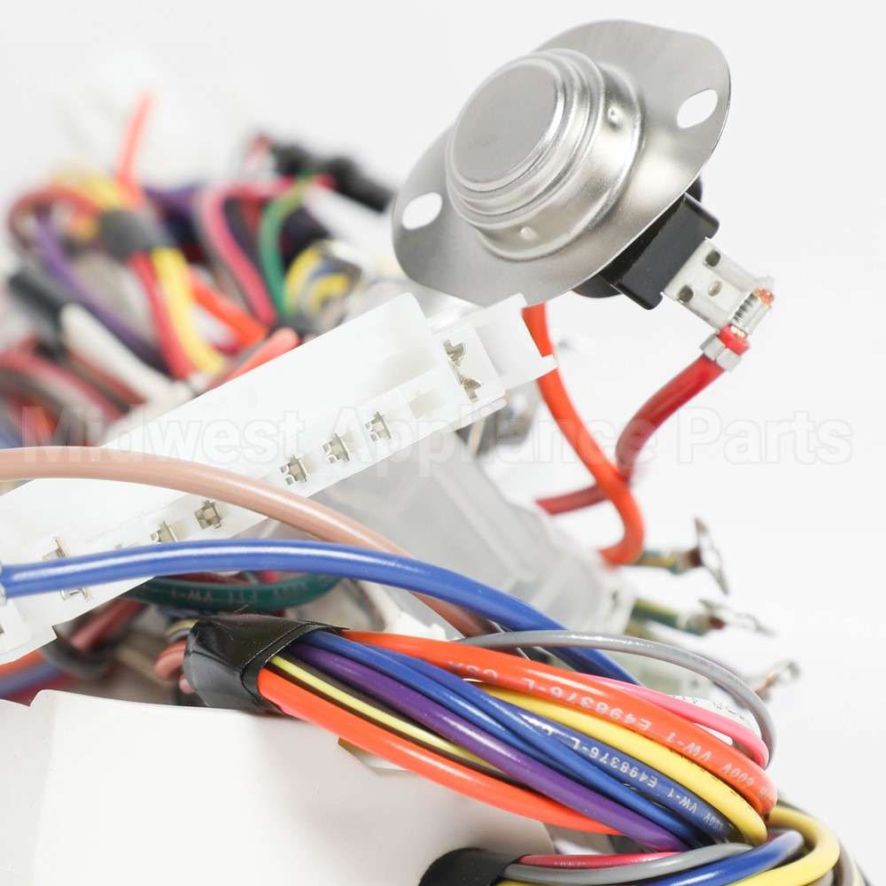 WE08X37198 GE Main Harness Electric Tl Dryer 70