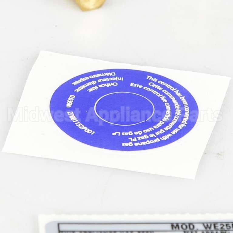 WE25M73 GE Dryer Lp Conversion Kit - 24